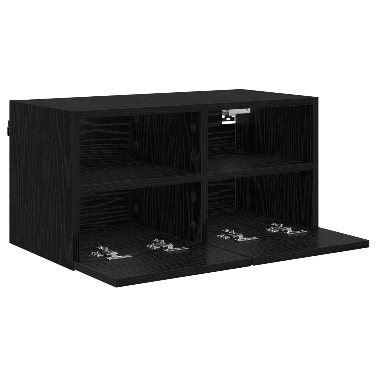 Meubles TV muraux 2 pcs Chêne noir 60 x 30 x 30 cm - XIOS