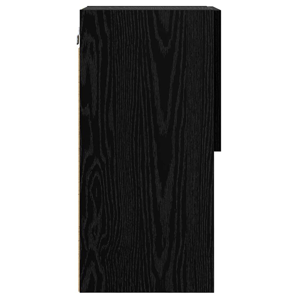 Meubles TV muraux 2 pcs Chêne noir 30,5 x 30 x 60 cm - XIOS