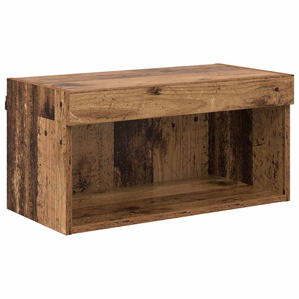 Meuble TV Bois Ancien 60 x 30 x 30 cm Bois d'ingénierie - XIOS