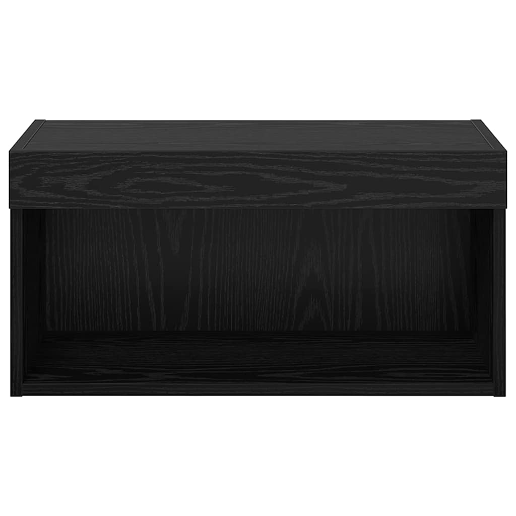 Meuble TV Chêne noir 60 x 30 x 30 cm Bois d'ingénierie - XIOS