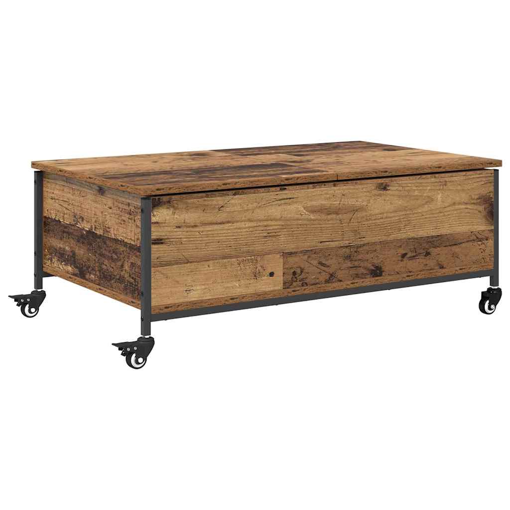 Table basse Bois Ancien 91 x 55 x 32 cm Bois d'ingénierie - XIOS