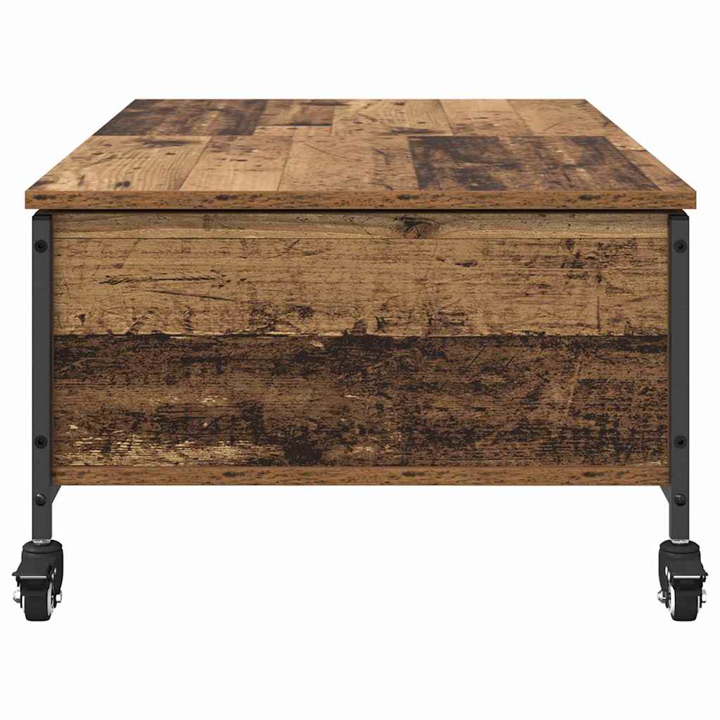 Table basse Bois Ancien 91 x 55 x 32 cm Bois d'ingénierie - XIOS
