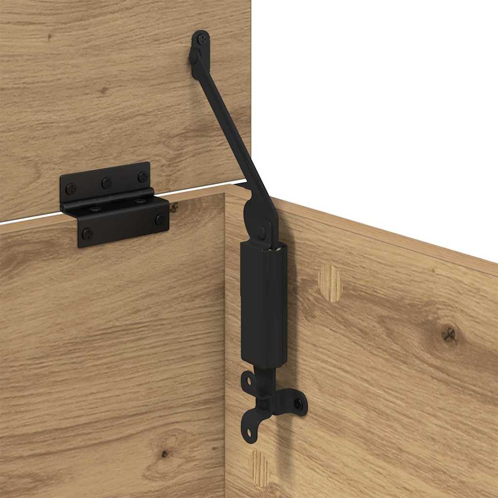 Table basse Chêne artisanal 91 x 55 x 32 cm Bois d'ingénierie - XIOS