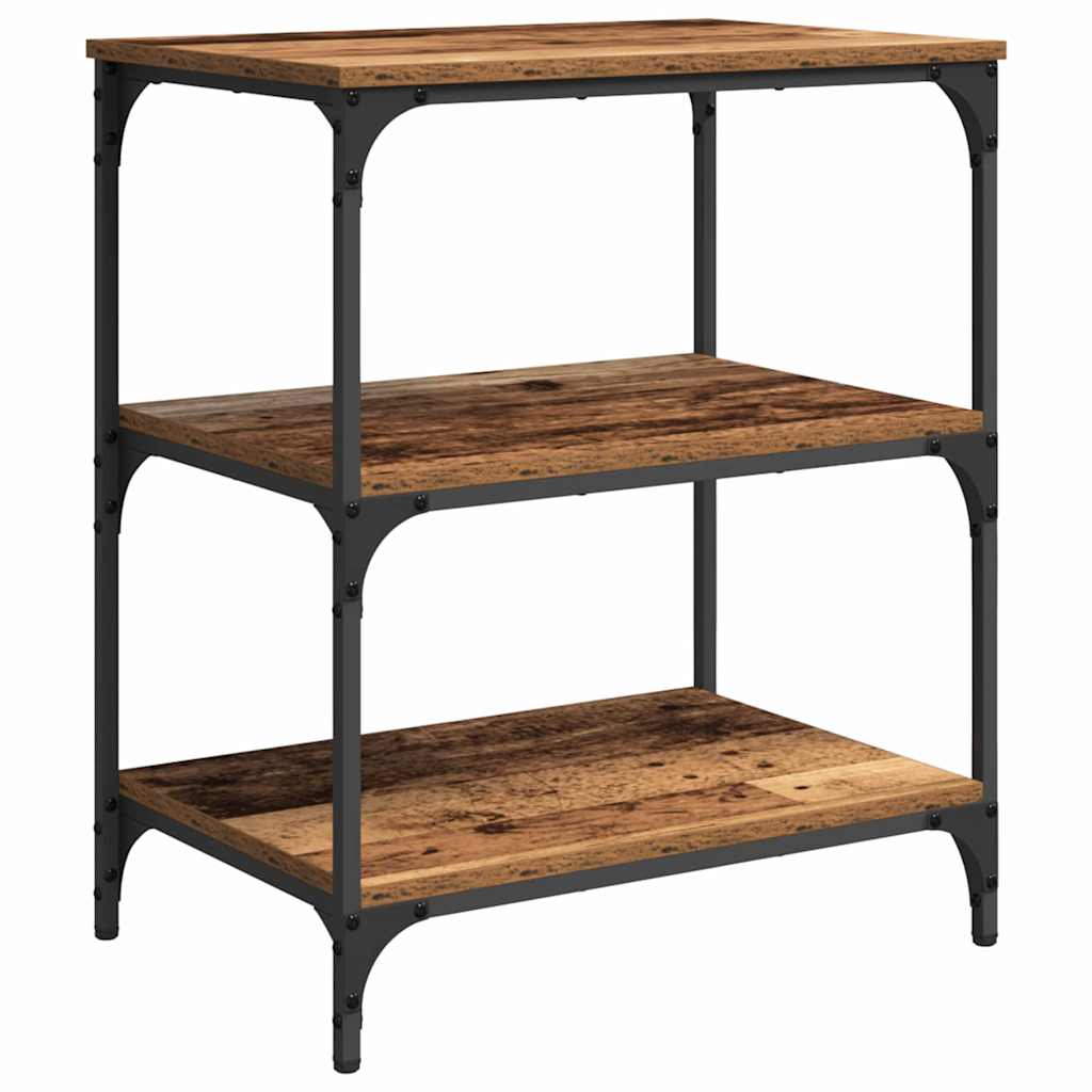 Chariot de cuisine Bois Ancien 60 x 41 x 76 cm - XIOS