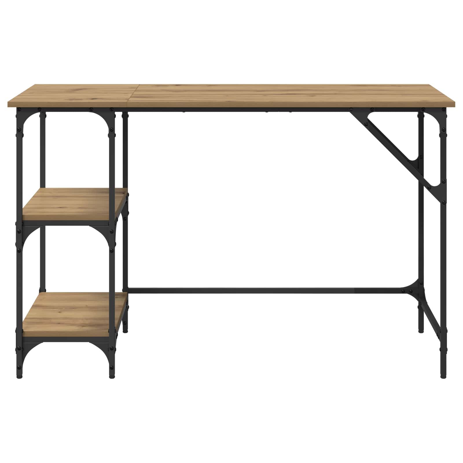 Bureau Chêne artisanal 120 x 50 x 75 cm Bois d'ingénierie - XIOS