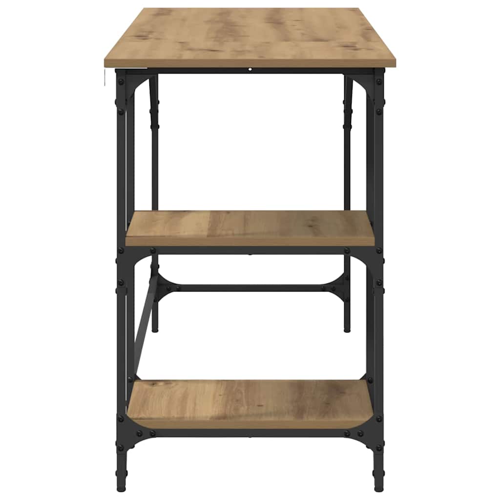 Bureau Chêne artisanal 120 x 50 x 75 cm Bois d'ingénierie - XIOS