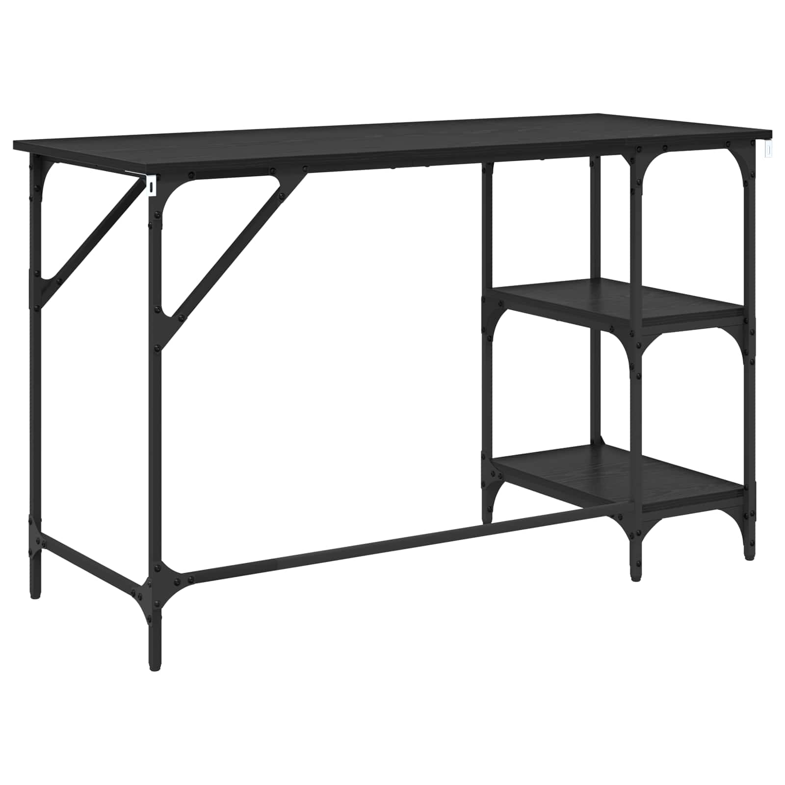 Bureau Chêne noir 120 x 50 x 75 cm Bois d'ingénierie - XIOS