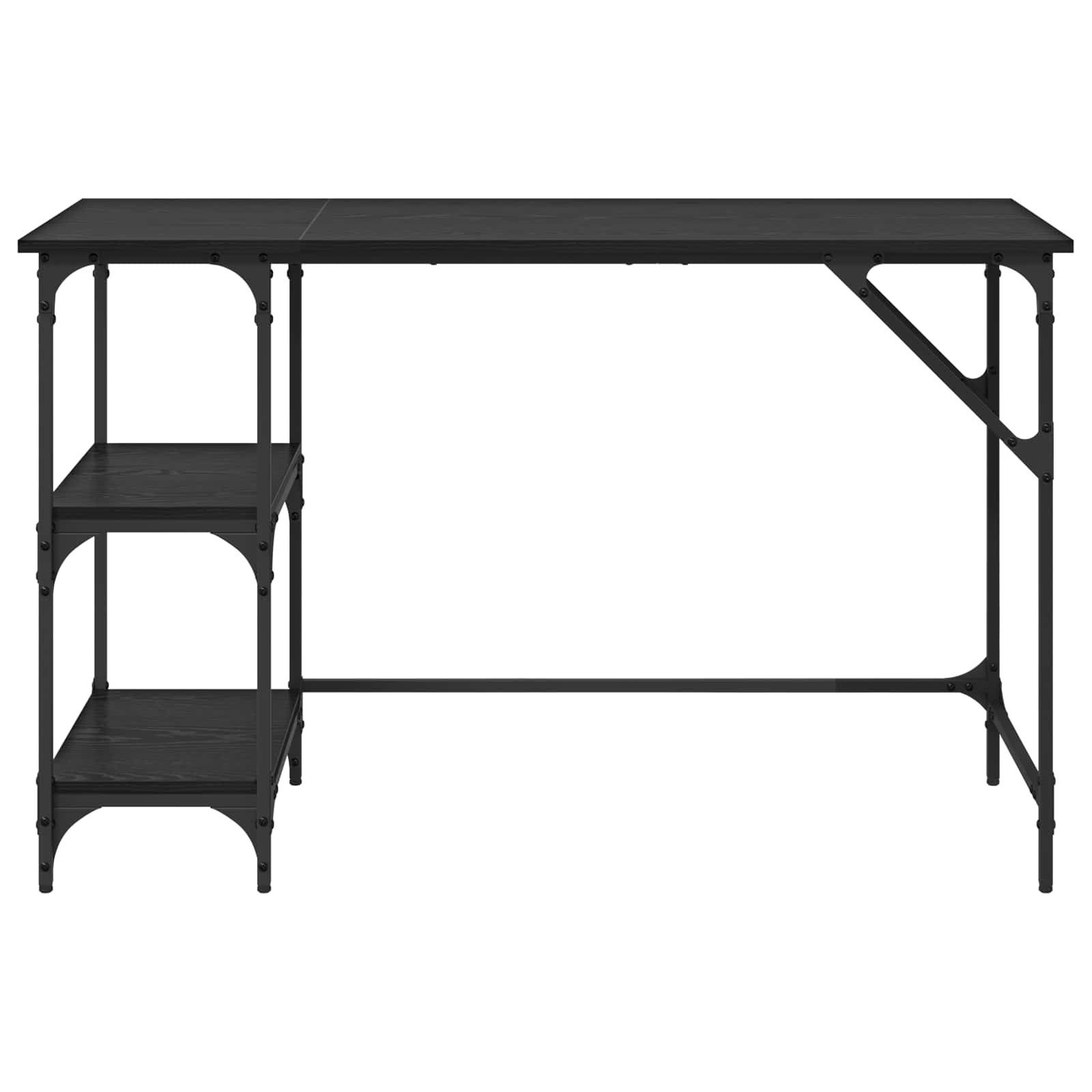 Bureau Chêne noir 120 x 50 x 75 cm Bois d'ingénierie - XIOS