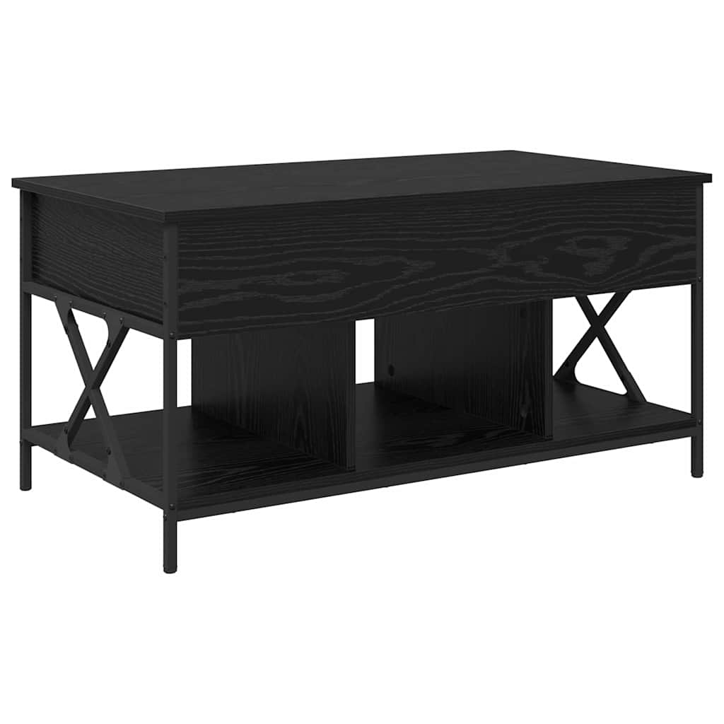 Table basse Chêne noir 100 x 55 x 50 cm Bois d'ingénierie - XIOS