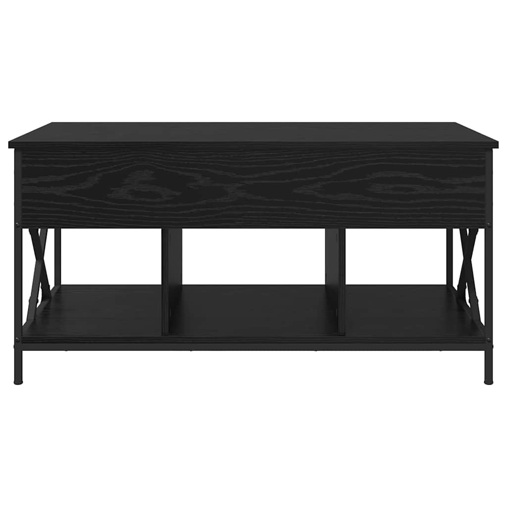 Table basse Chêne noir 100 x 55 x 50 cm Bois d'ingénierie - XIOS