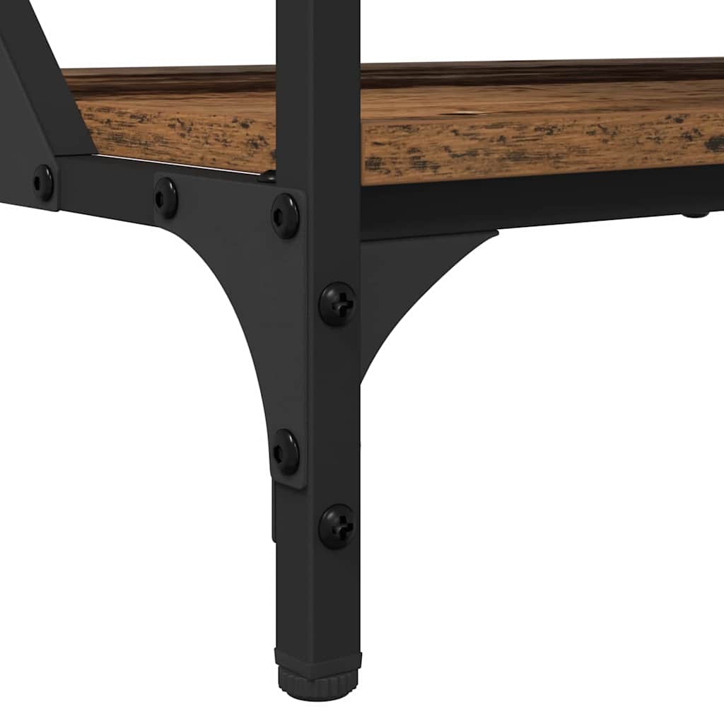 Table basse Bois Ancien 70x50x50cm Bois d'ingénierie - XIOS