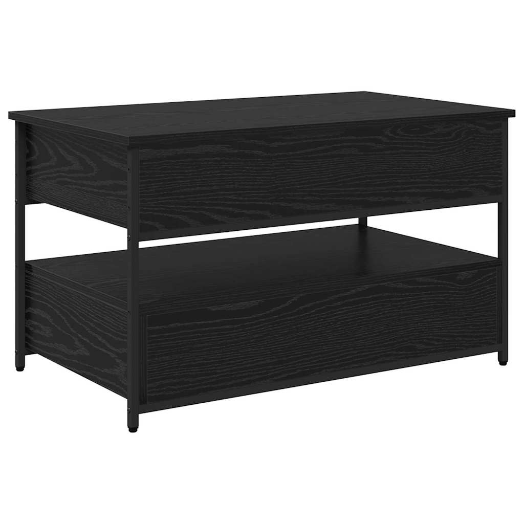 Table basse Chêne noir 85 x 50 x 50 cm Bois d'ingénierie - XIOS