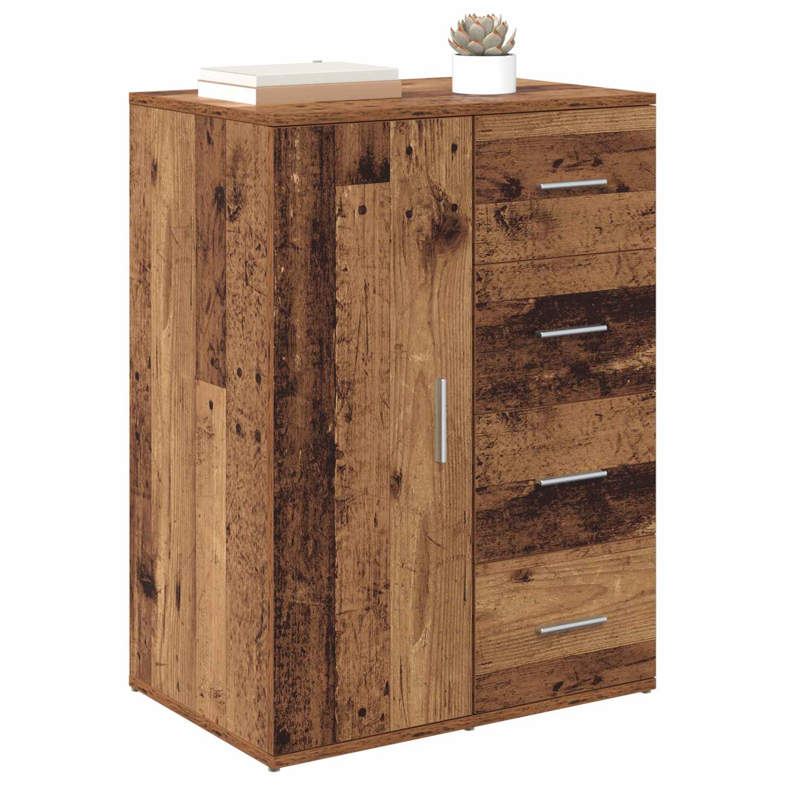 Buffet Bois Ancien 59 x 39 x 80 cm Bois d'ingénierie - XIOS