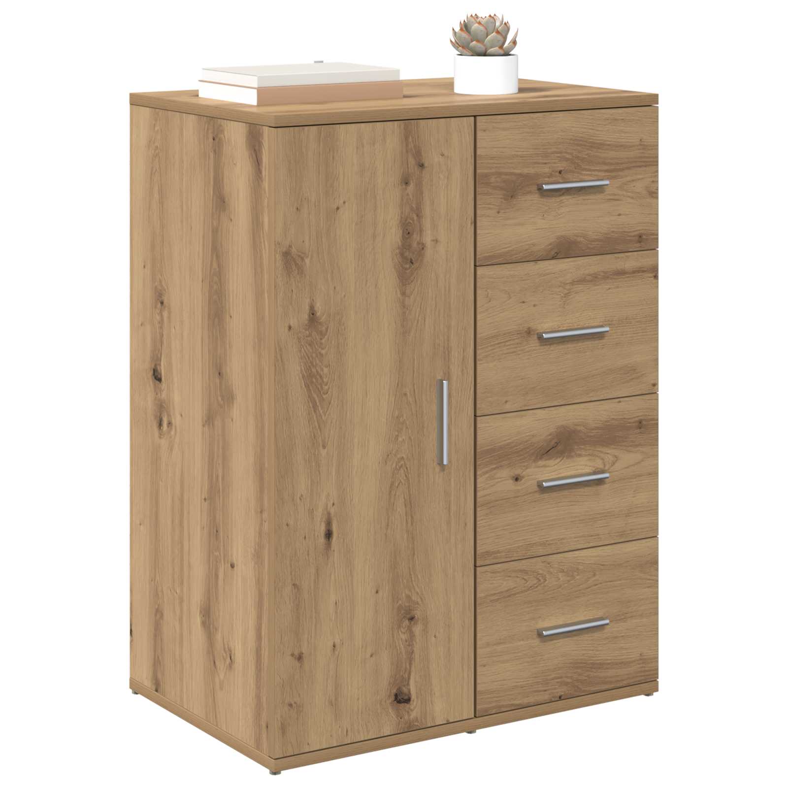 Buffet Chêne artisanal 59 x 39 x 80 cm Bois d'ingénierie - XIOS