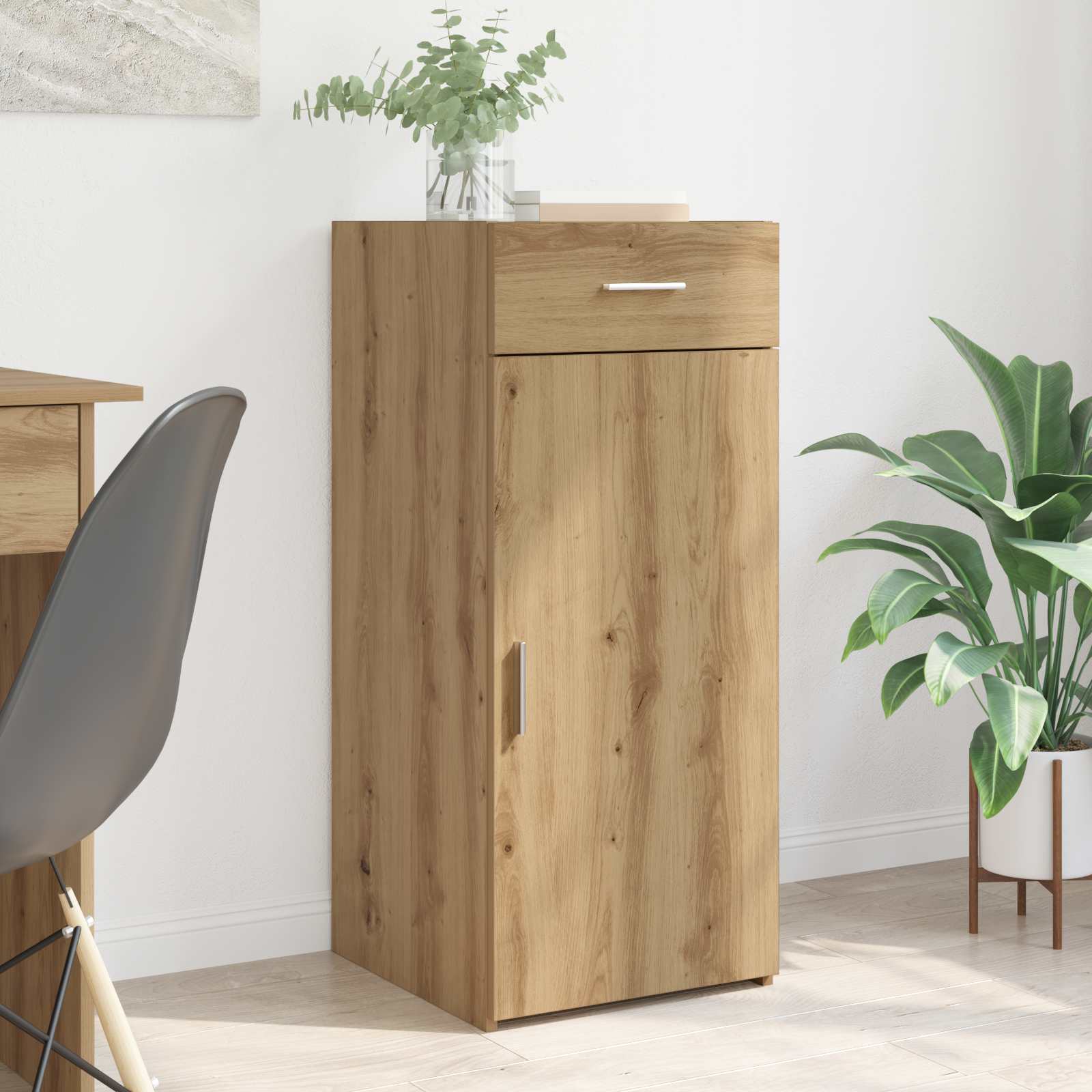 Armoire de rangement Chêne Artisanal 40 x 42,5 x 93 cm - XIOS