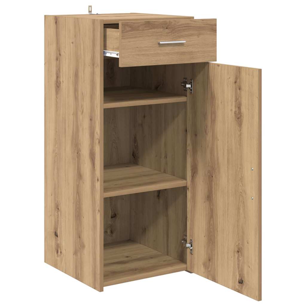 Buffet Chêne noir 42,5 x 40 x 93 cm Bois d'ingénierie - XIOS