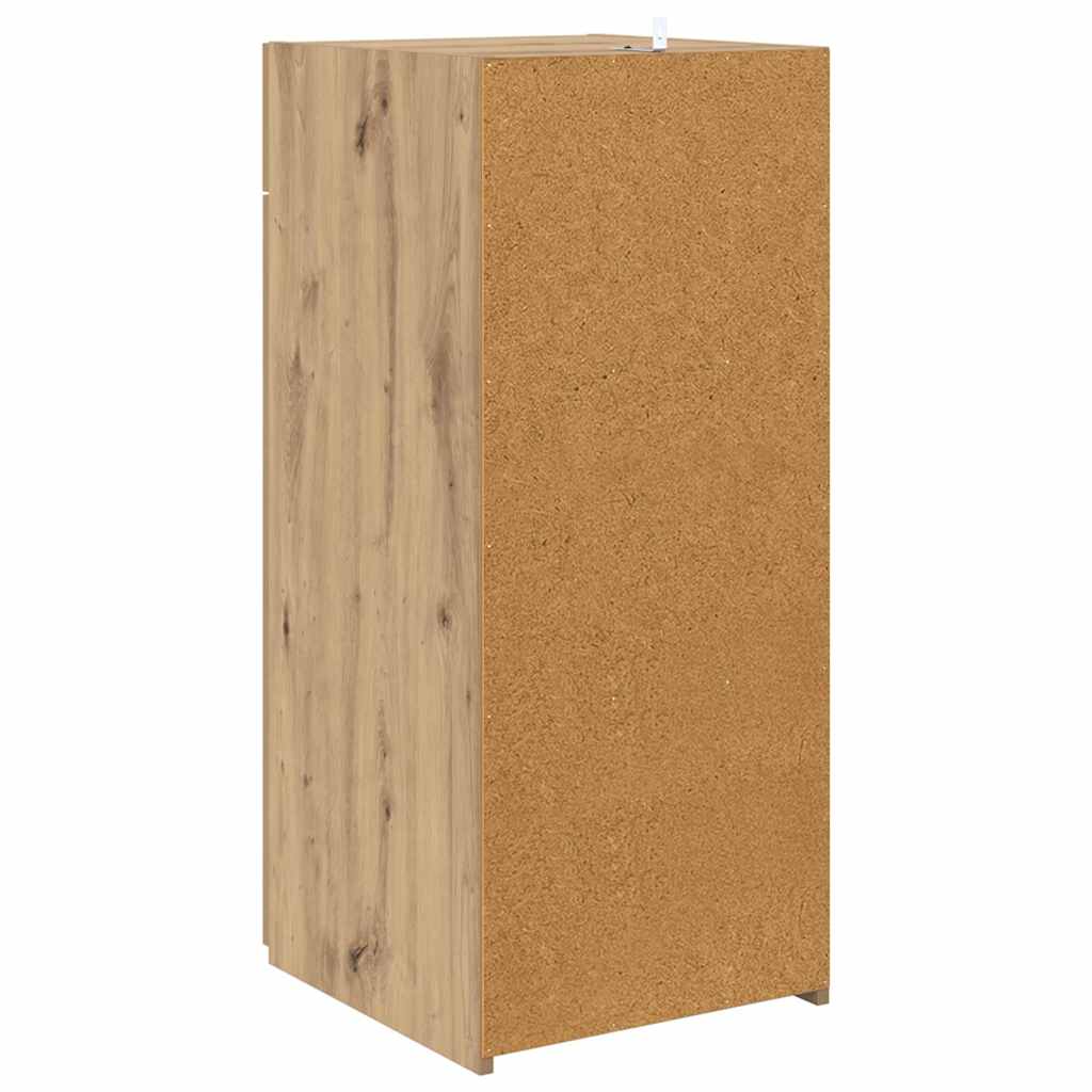 Buffet Chêne noir 42,5 x 40 x 93 cm Bois d'ingénierie - XIOS