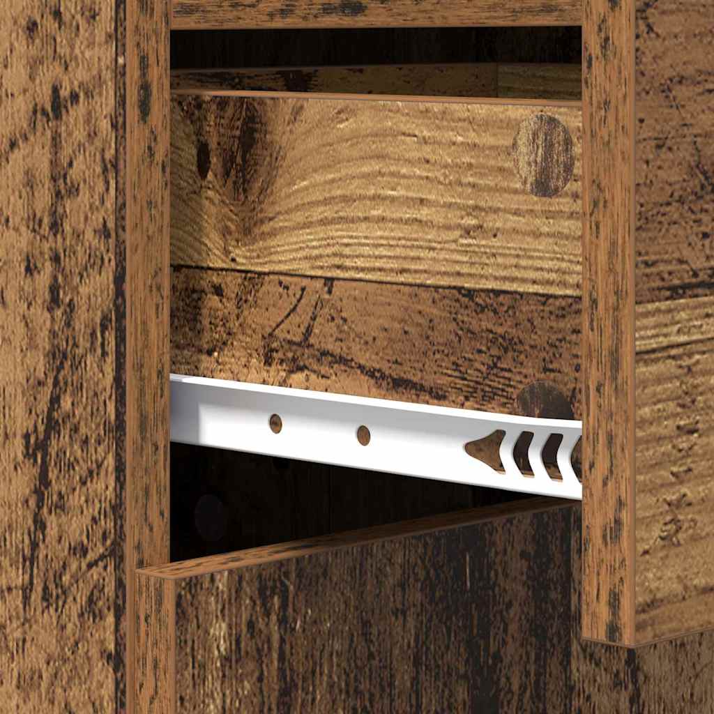 Buffet Bois ancien 42,5 x 40 x 93 cm Bois d'ingénierie - XIOS