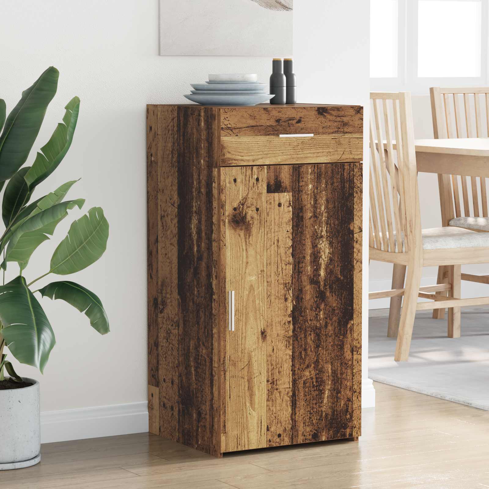 Buffet Bois ancien 45 x 42,5 x 93 cm Bois d'ingénierie - XIOS