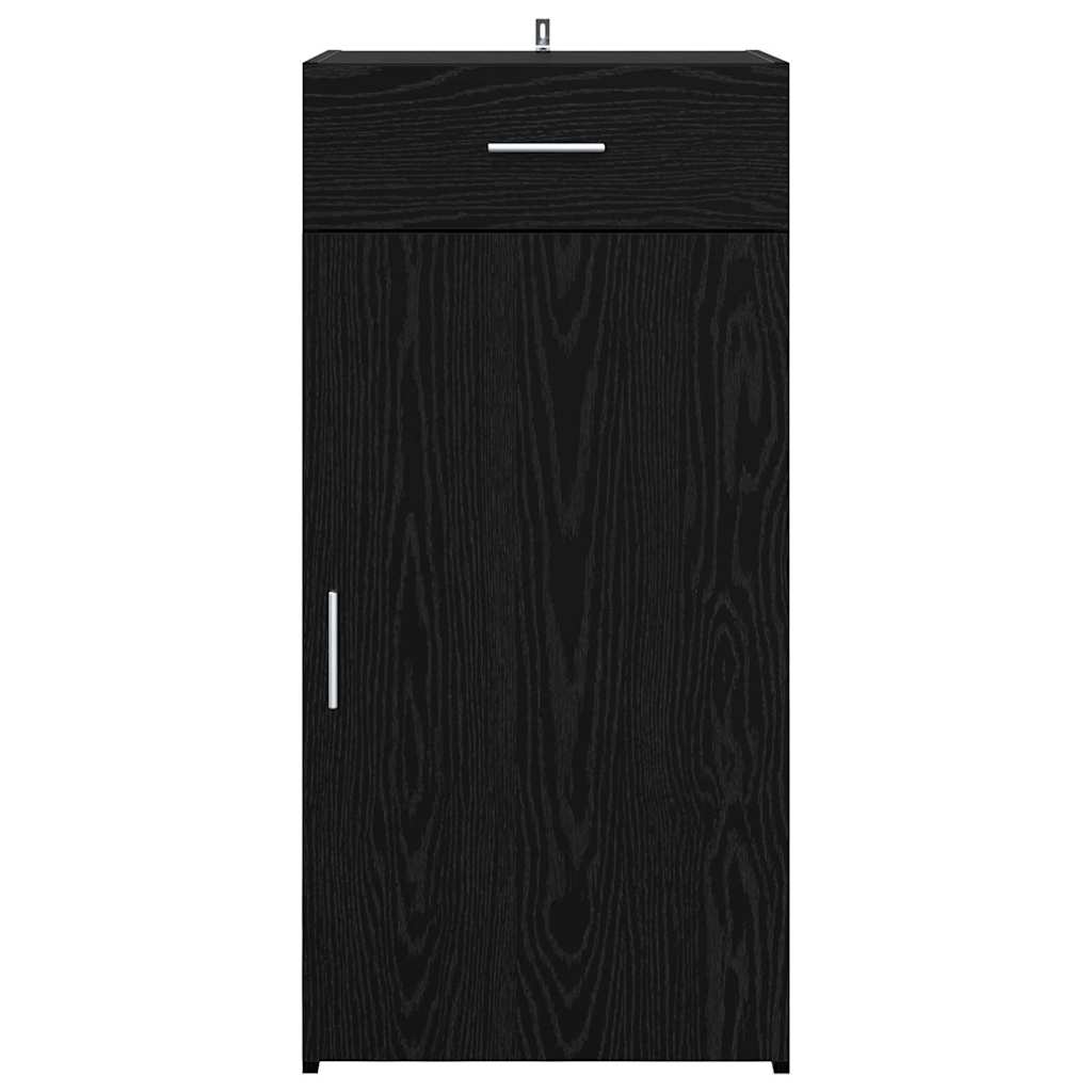 Buffet Chêne noir 42,5 x 40 x 93 cm Bois d'ingénierie - XIOS