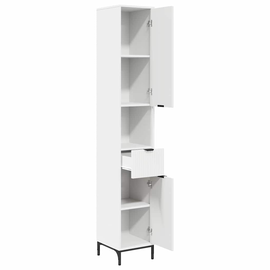 Cabinet de salle de bain Blanc 31,5 x 33 x 190 cm - XIOS