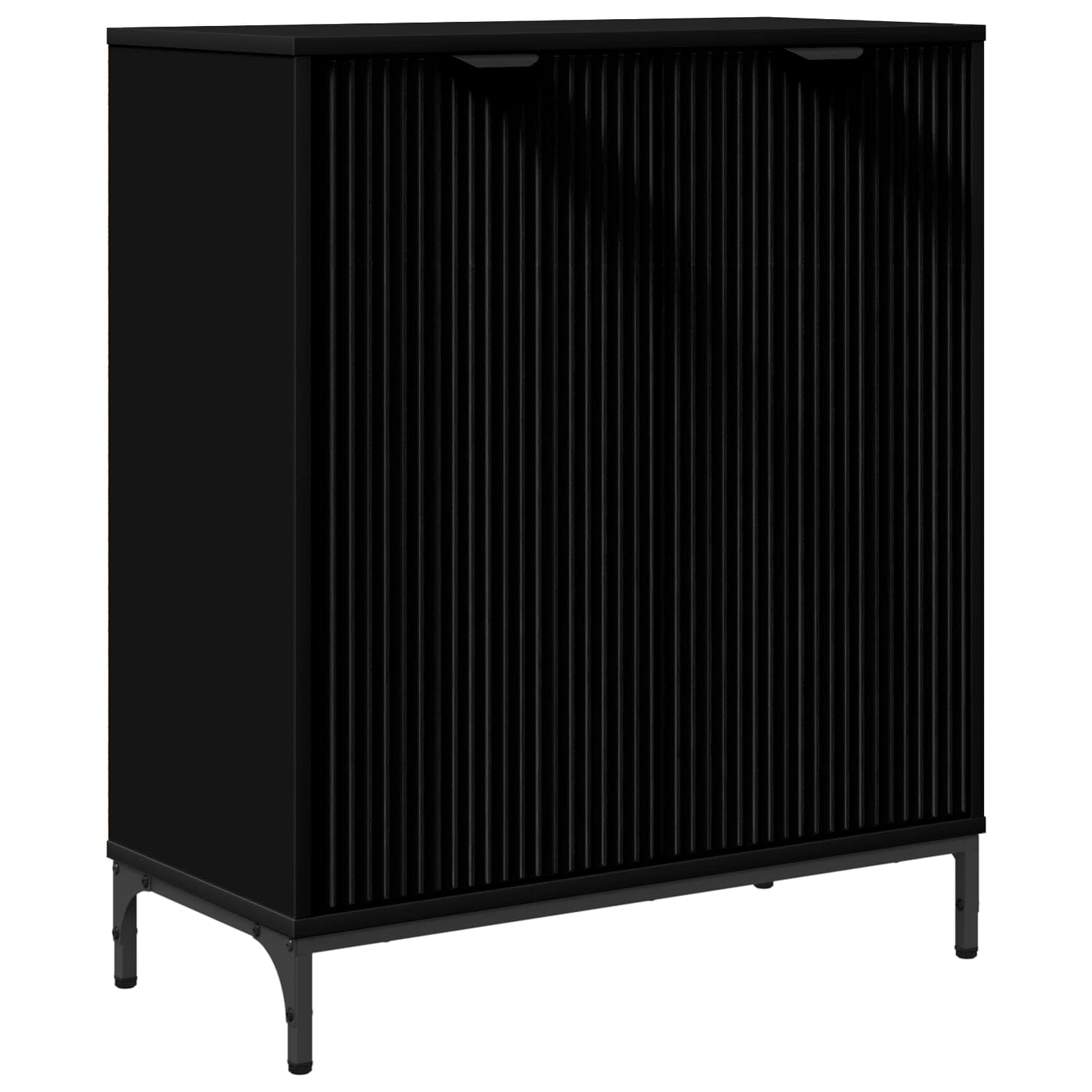 Buffet Noir 69,5 x 33 x 82 cm Bois d'ingénierie - XIOS