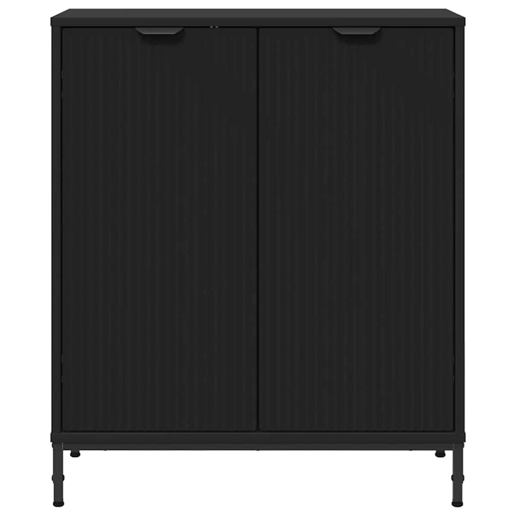 Buffet Noir 69,5 x 33 x 82 cm Bois d'ingénierie - XIOS