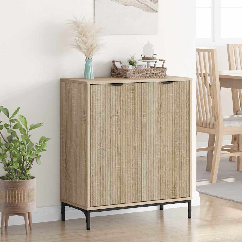 Buffet Chêne sonoma 69,5 x 33 x 82 cm Bois d'ingénierie - XIOS