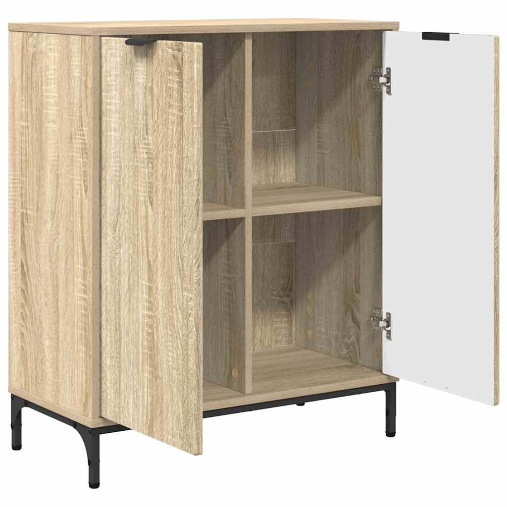 Buffet Chêne sonoma 69,5 x 33 x 82 cm Bois d'ingénierie - XIOS