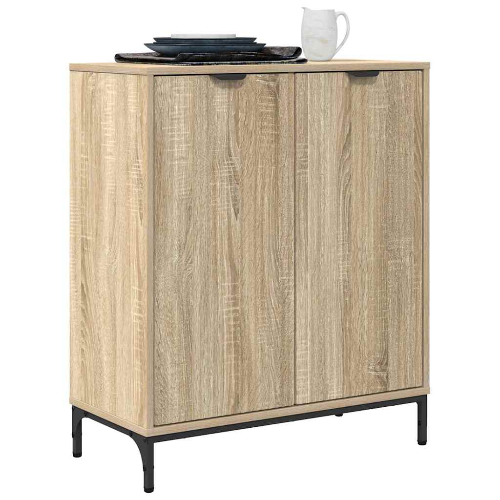 Buffet Chêne sonoma 69,5 x 33 x 82 cm Bois d'ingénierie - XIOS
