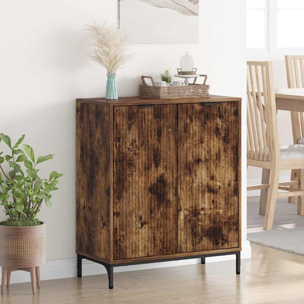 Buffet Chêne fumé 69,5 x 33 x 82 cm Bois d'ingénierie - XIOS