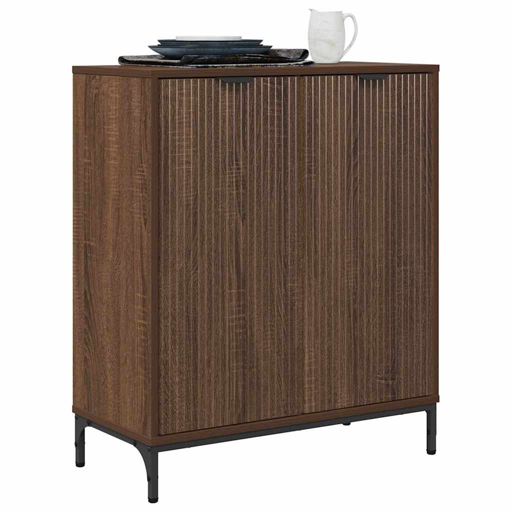 Buffet Chêne marron 69,5 x 33 x 82 cm Bois d'ingénierie - XIOS