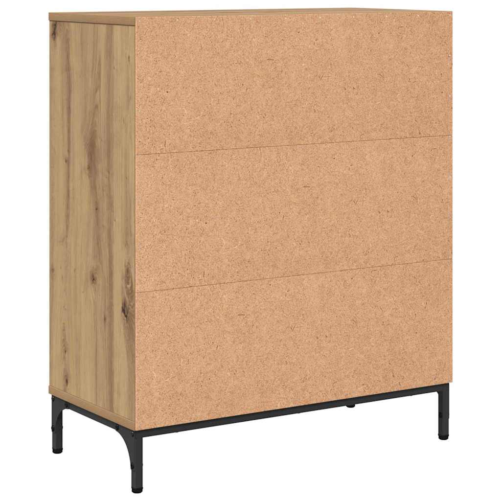Buffet chêne artisanal 69,5 x 33 x 82 cm Bois d'ingénierie - XIOS
