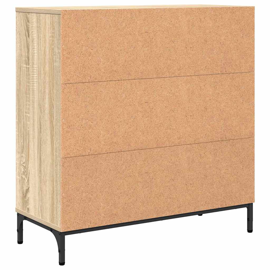 Buffet Chêne sonoma 79,5 x 33 x 82 cm Bois d'ingénierie - XIOS