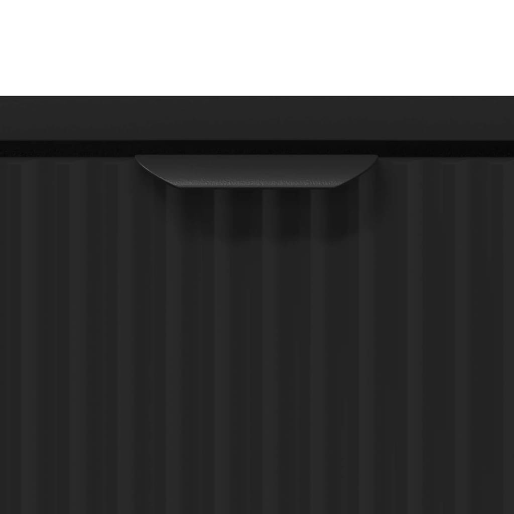 Table basse Noir 90 x 49 x 46 cm Bois d'ingénierie - XIOS