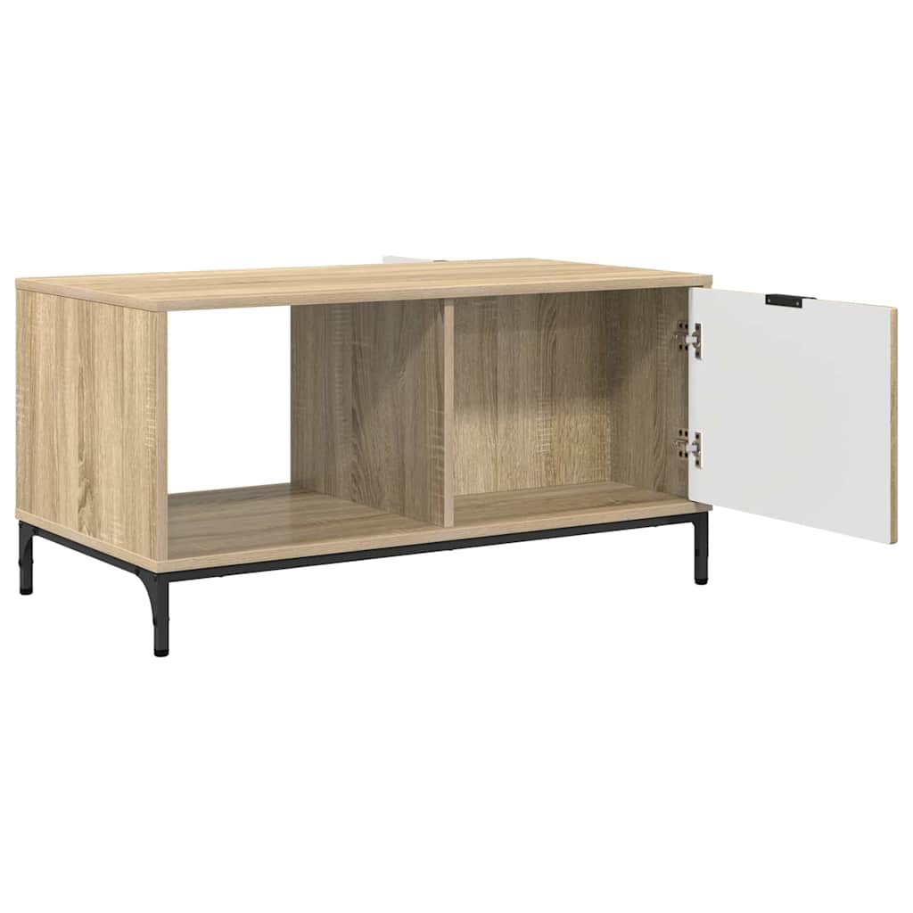 Table basse Chêne sonoma 90 x 49 x 46 cm Bois d'ingénierie XIOS