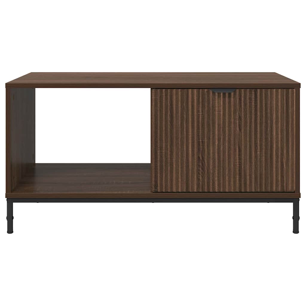 Table basse Chêne marron 90 x 49 x 46 cm Bois d'ingénierie XIOS