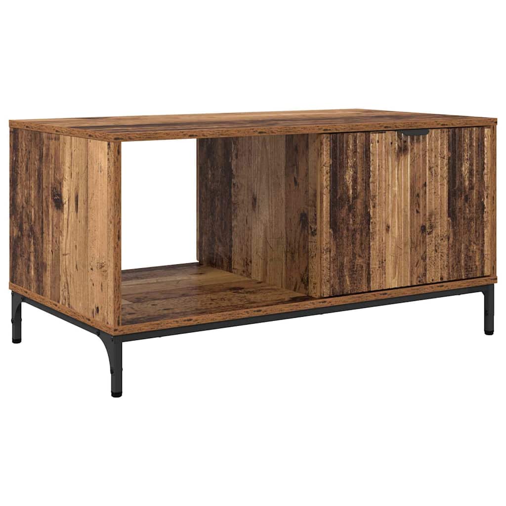 Table basse Bois ancien 90 x 49 x 46 cm Bois d'ingénierie XIOS