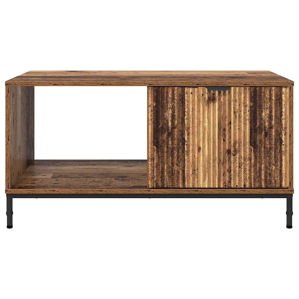 Table basse Bois ancien 90 x 49 x 46 cm Bois d'ingénierie XIOS