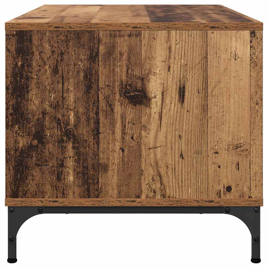 Table basse Bois ancien 90 x 49 x 46 cm Bois d'ingénierie XIOS