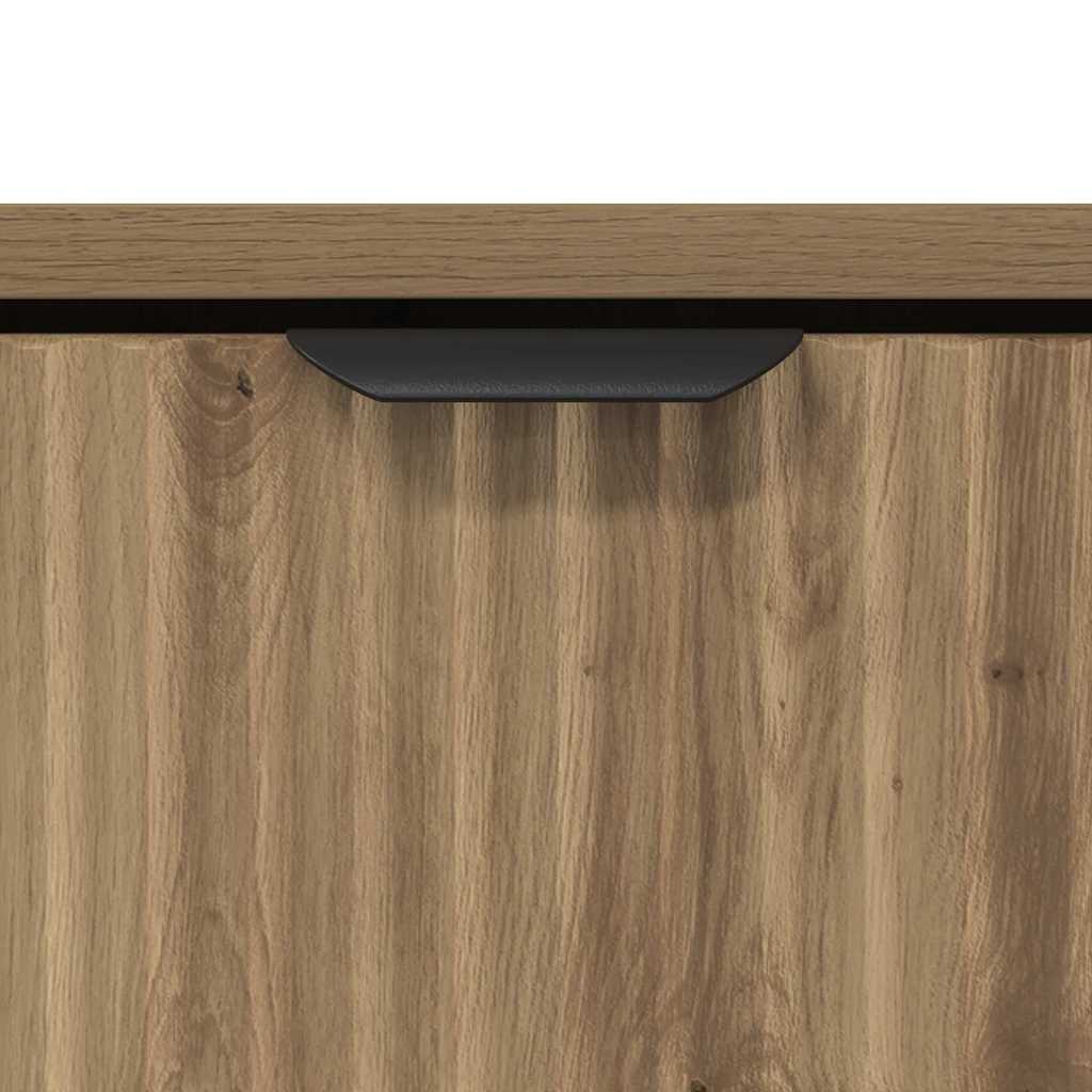 Table basse chêne artisanal 90 x 49 x 46 cm Bois d'ingénierie XIOS