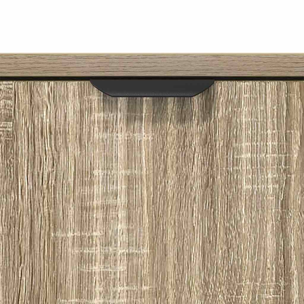Buffet Chêne sonoma 89,5 x 33 x 82 cm Bois d'ingénierie - XIOS