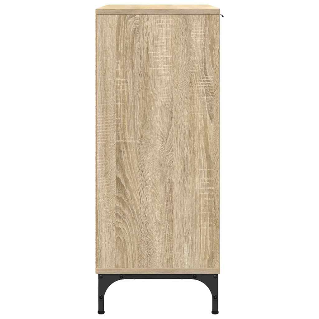 Buffet Chêne sonoma 89,5 x 33 x 82 cm Bois d'ingénierie - XIOS