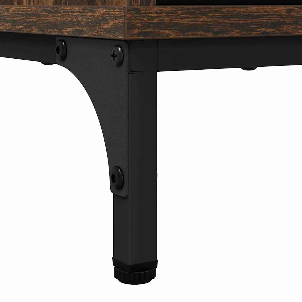 Buffet Chêne fumé 89,5 x 33 x 82 cm Bois d'ingénierie - XIOS