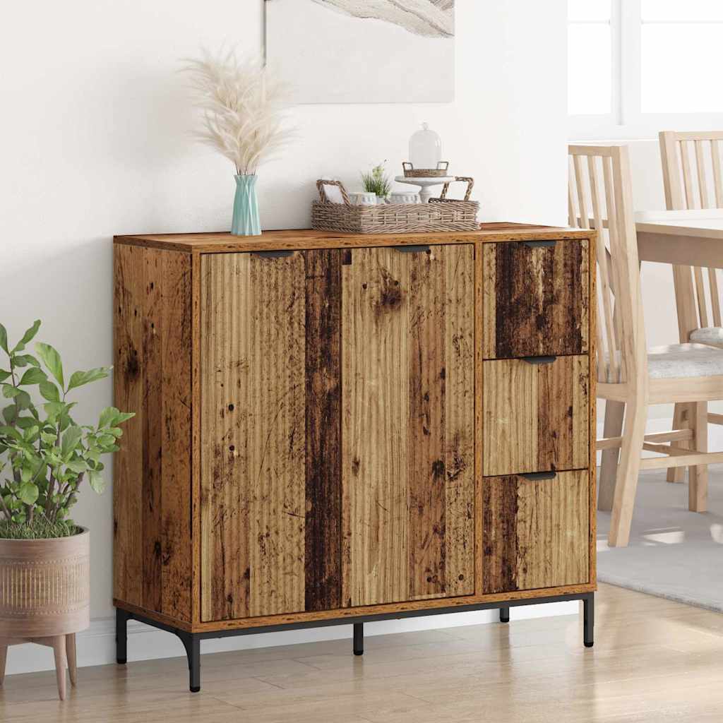 Buffet Bois ancien 89,5 x 33 x 82 cm Bois d'ingénierie - XIOS