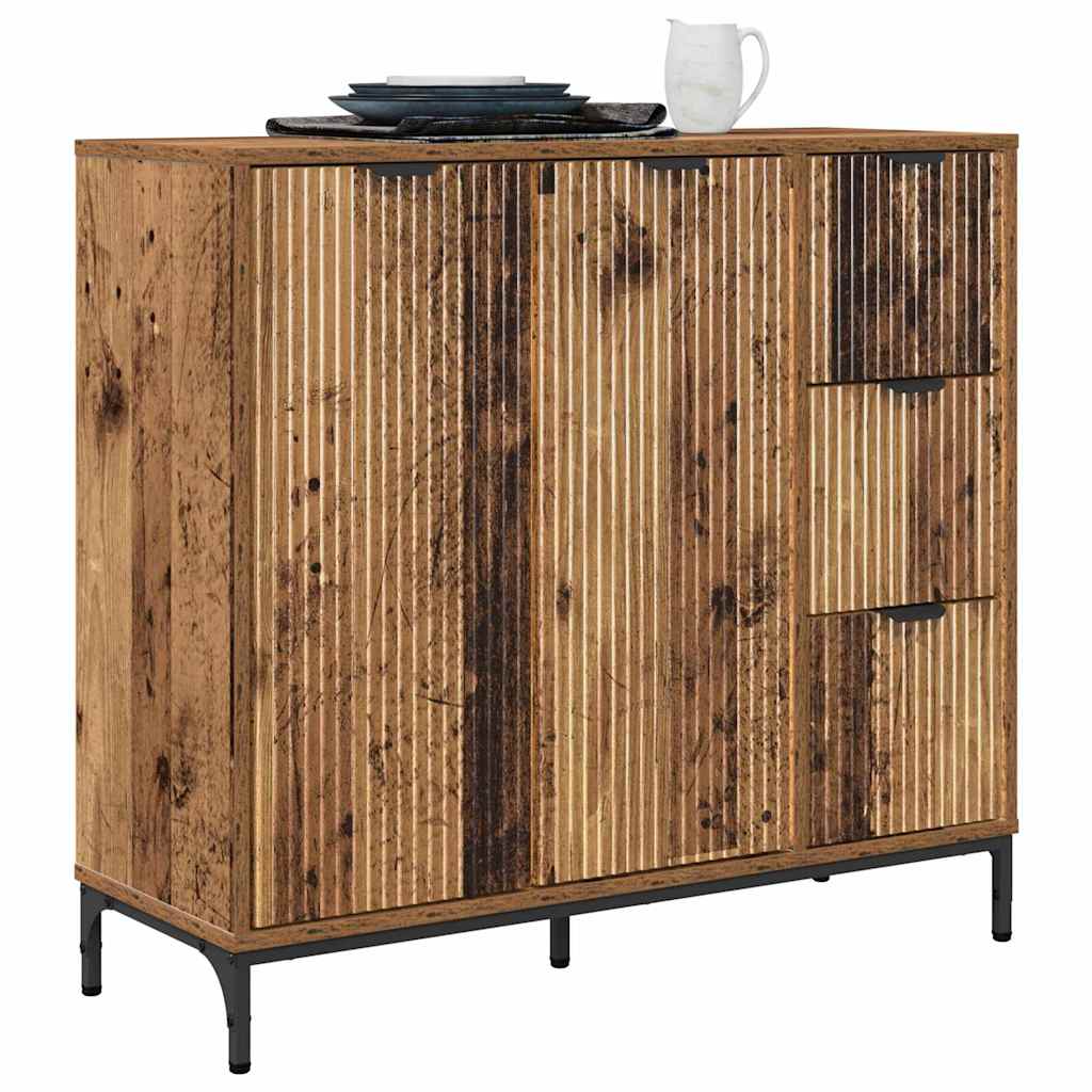 Buffet Bois ancien 89,5 x 33 x 82 cm Bois d'ingénierie - XIOS
