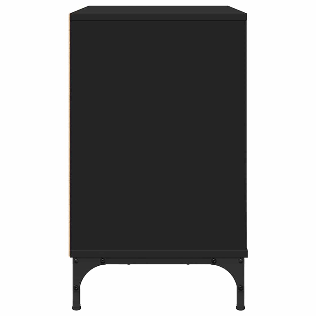 Table de chevet Noir 63,5 x 36 x 61 cm Bois d'ingénierie - XIOS