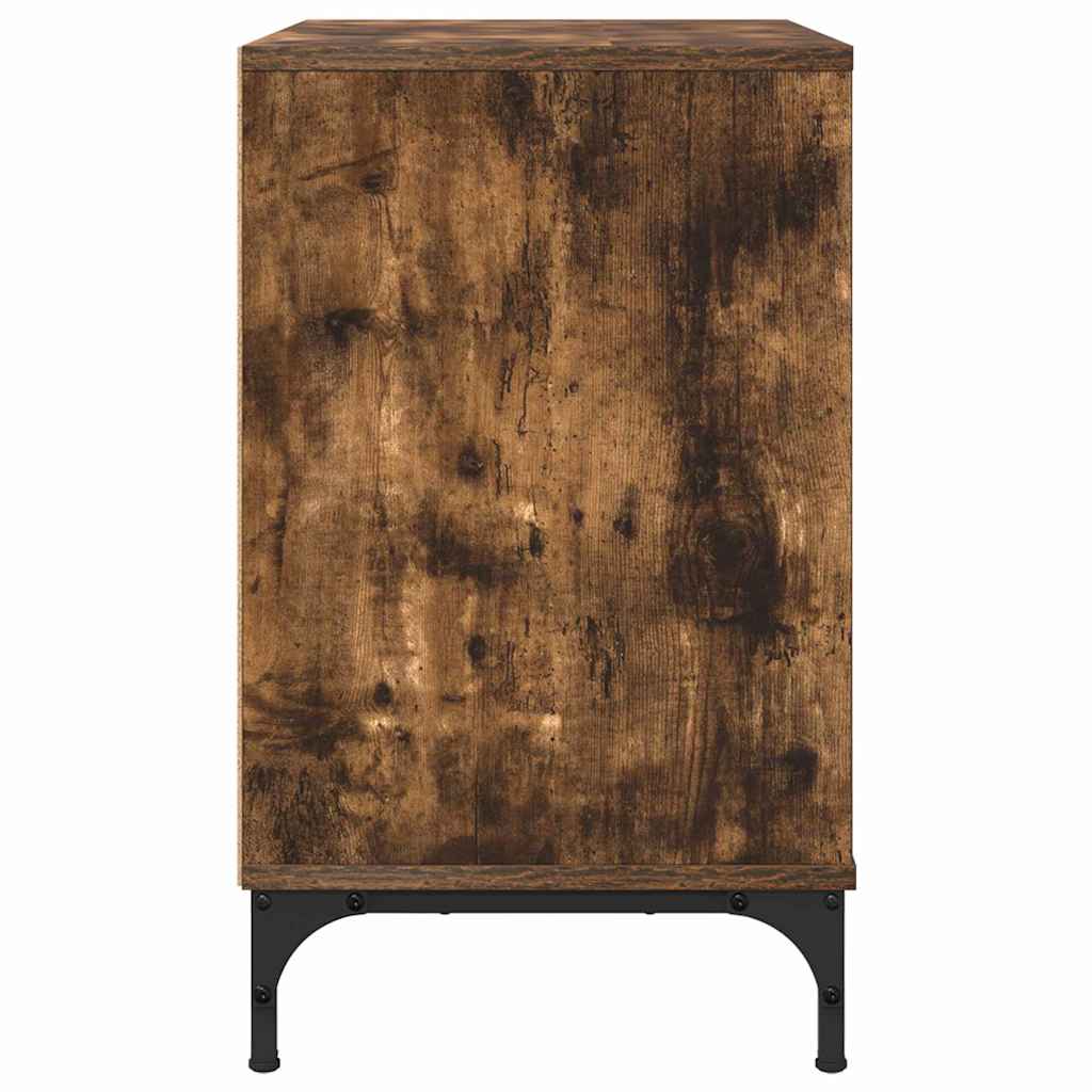 Table de chevet Chêne fumé 63,5 x 36 x 61 cm Bois d'ingénierie XIOS