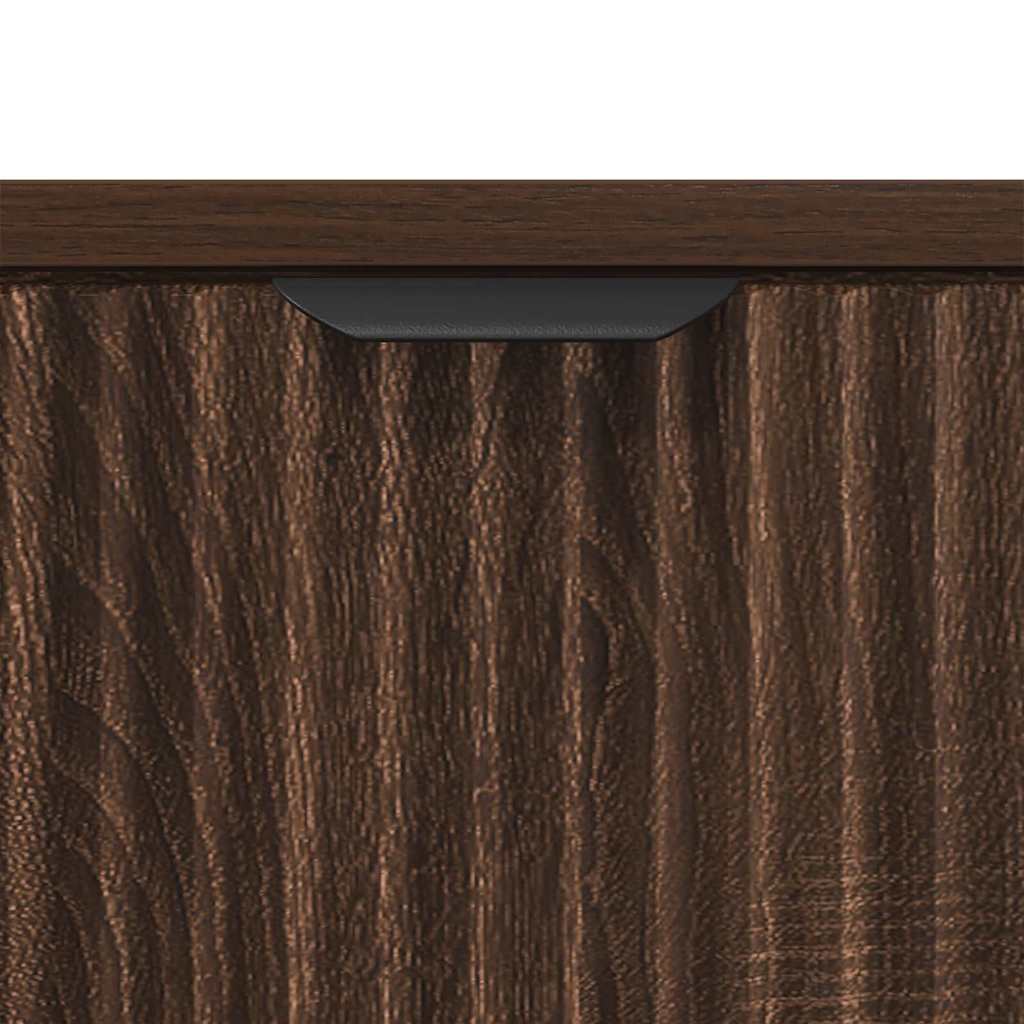 Table de chevet avec tiroir Chêne marron 63,5 x 36 x 61 cm XIOS
