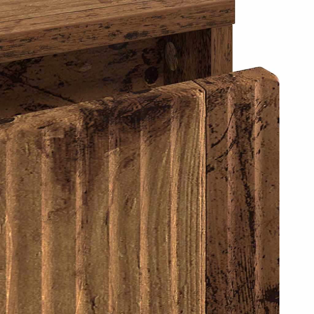 Table de chevet Bois ancien 63,5 x 36 x 61 cm Bois d'ingénierie XIOS